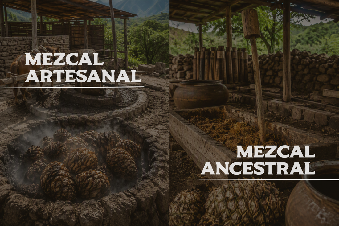 Mezcal Artesanal vs Ancestral: Diferencias Reales y Cómo Elegir