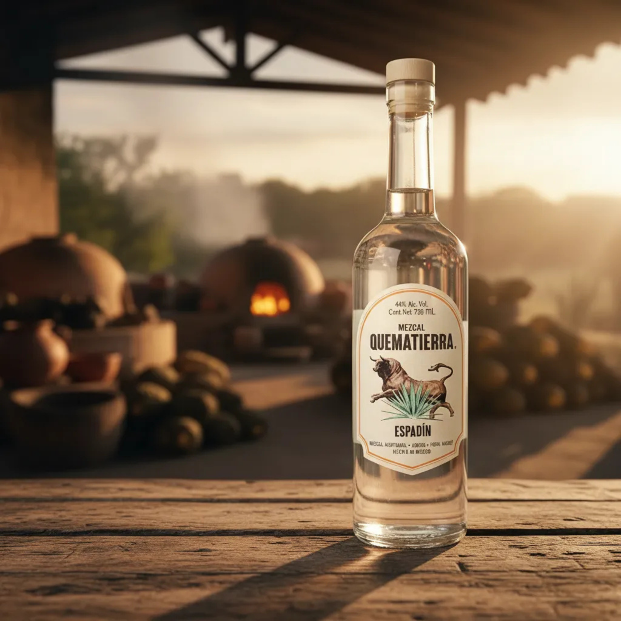 Mezcal Quema Tierra Espadín Artesanal 750 ml