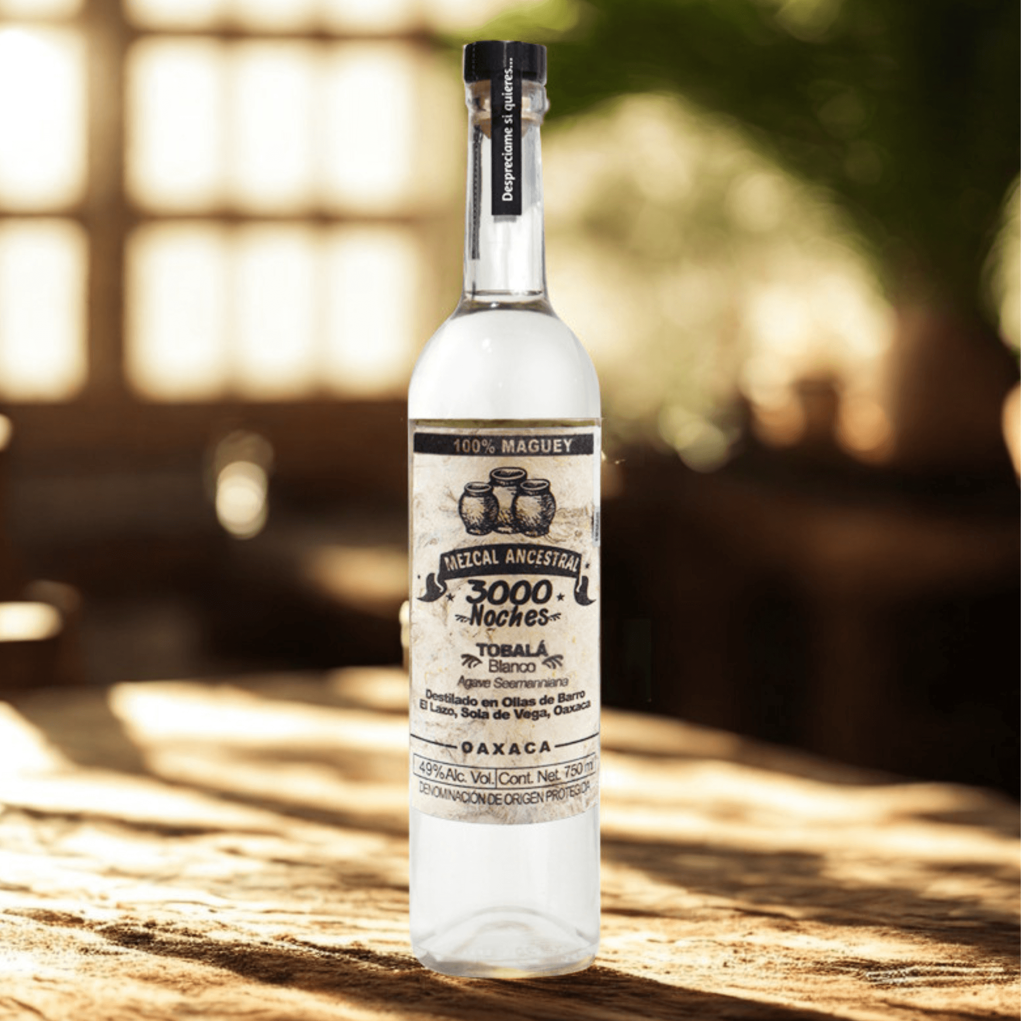Mezcal 3000 Noches Ancestral Tobalá 750 ml