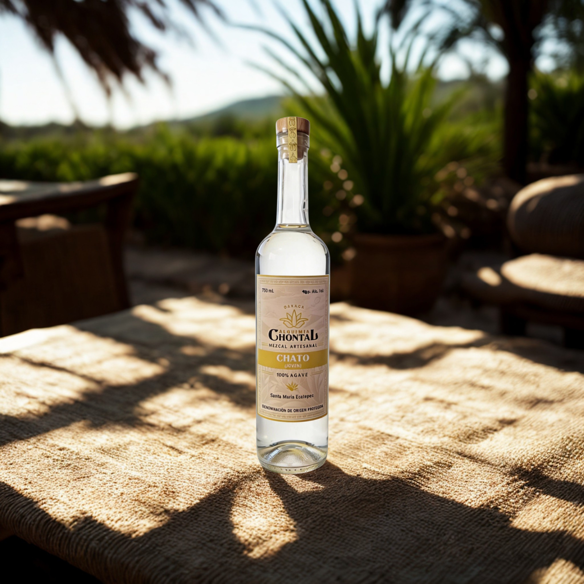 Mezcal Alquimia Chontal Chato Artesanal 750 ml