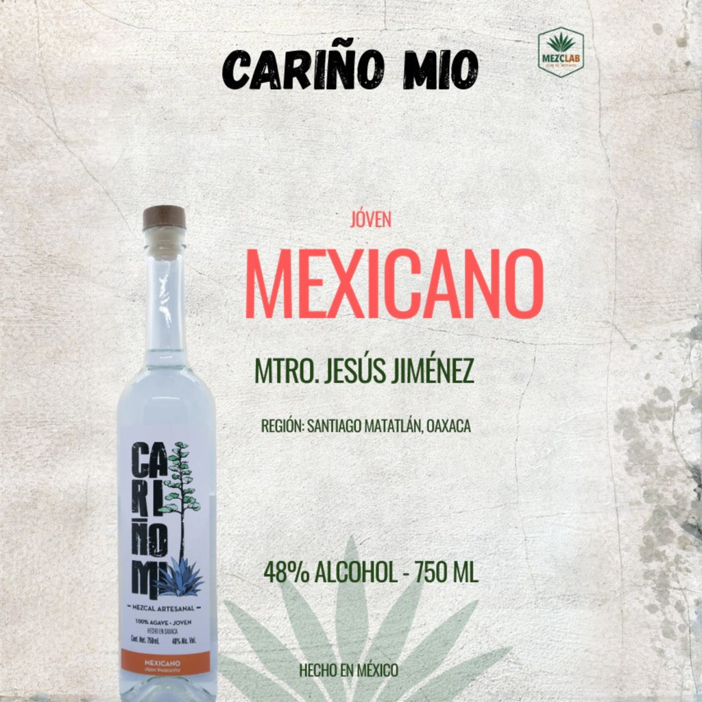 Mezcal Cariño Mio Mexicano Artesanal 750 ml