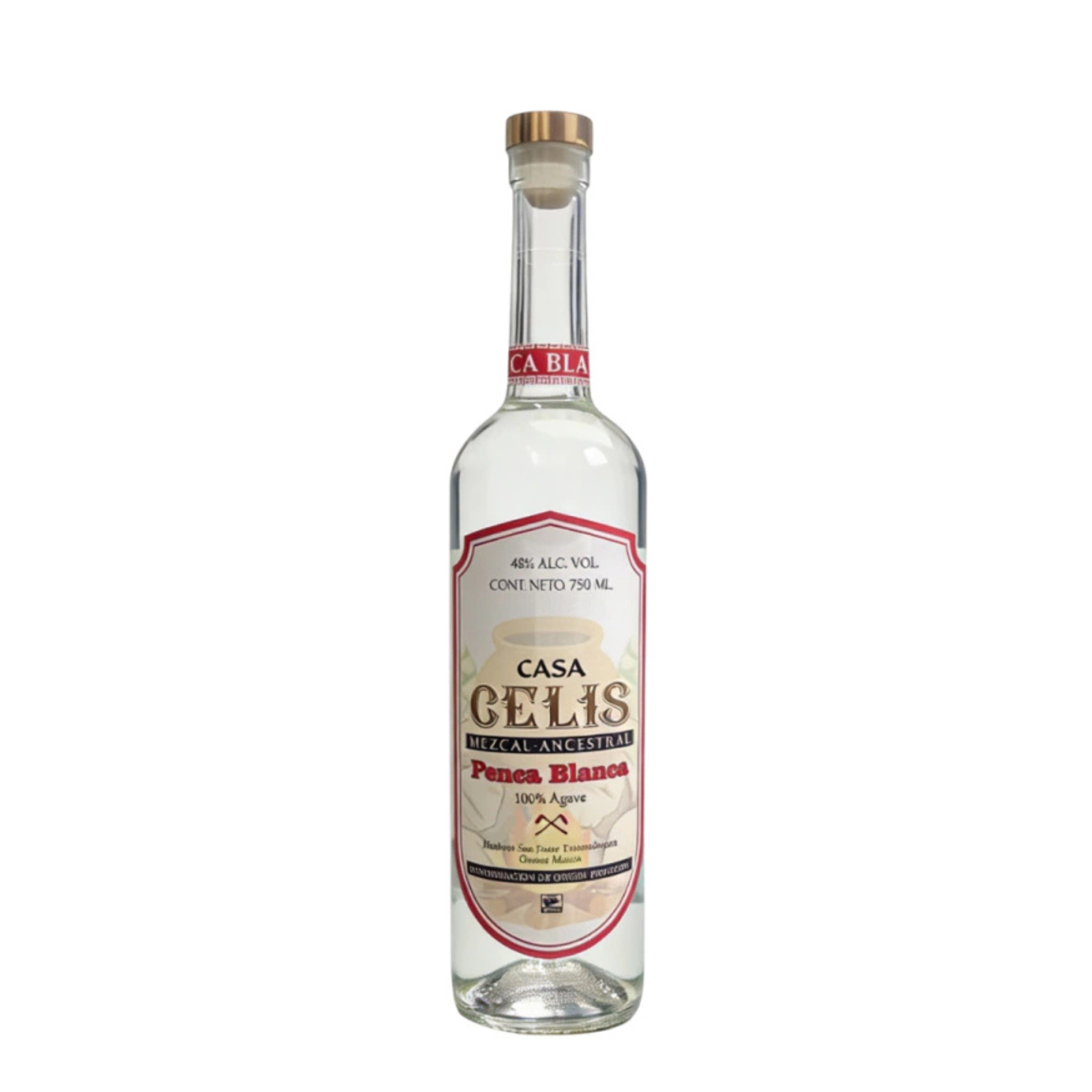 Mezcal Casa Celis Penca Blanca Ancestral 750ml