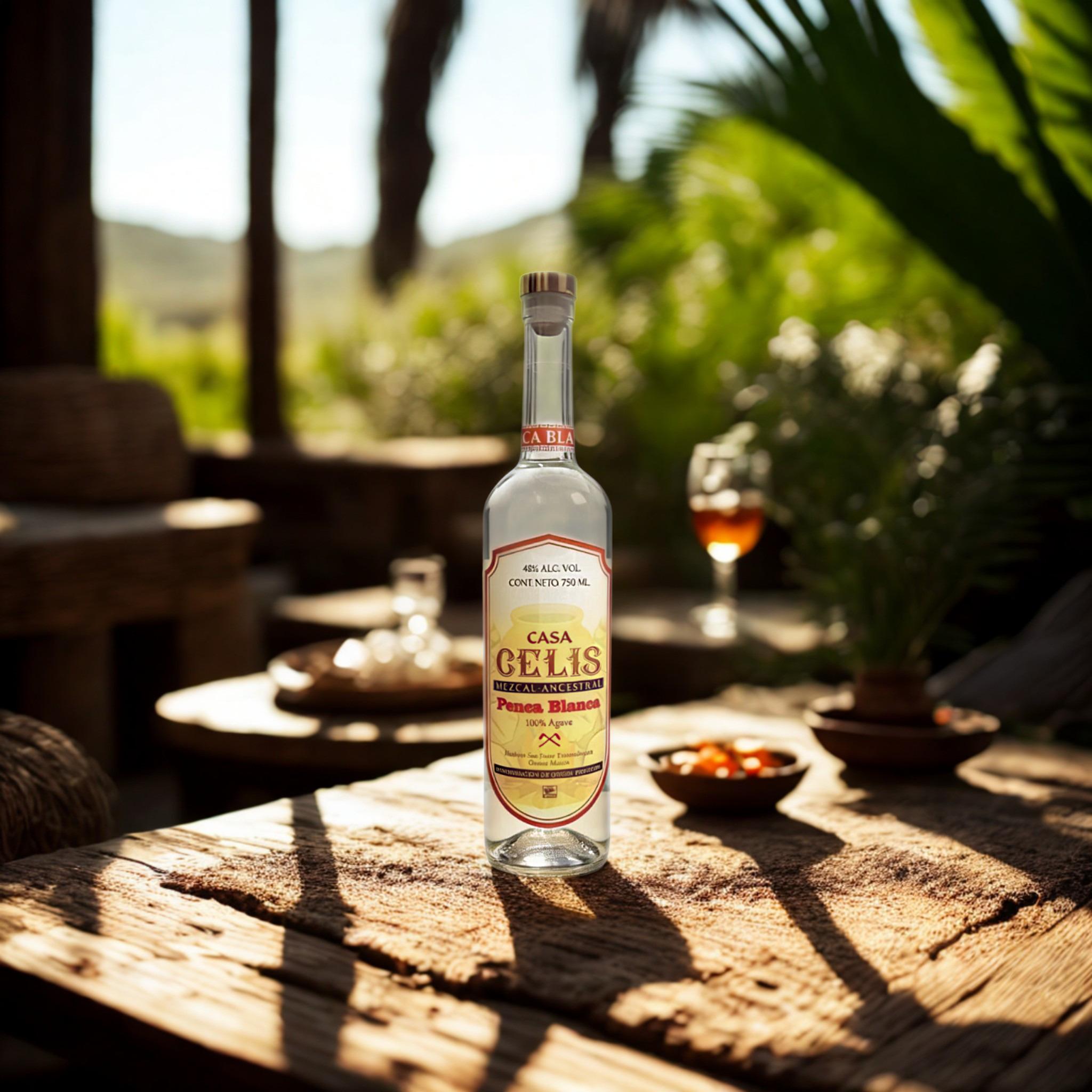Mezcal Casa Celis Penca Blanca Ancestral 750ml