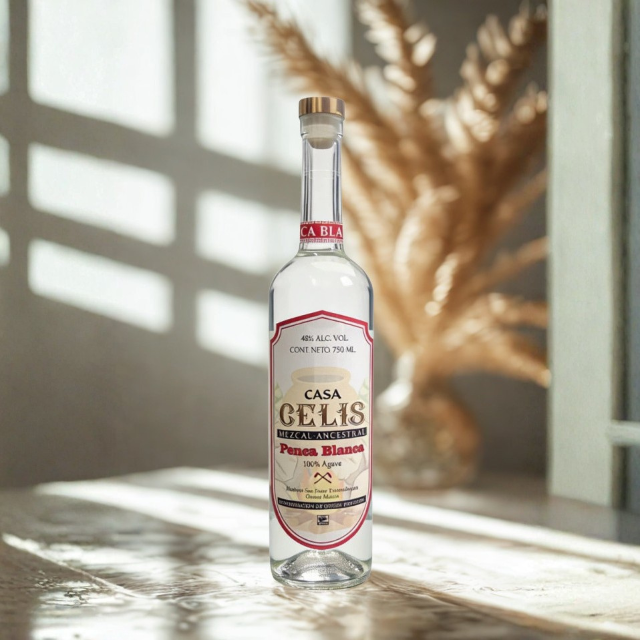 Mezcal Casa Celis Penca Blanca Ancestral 750ml