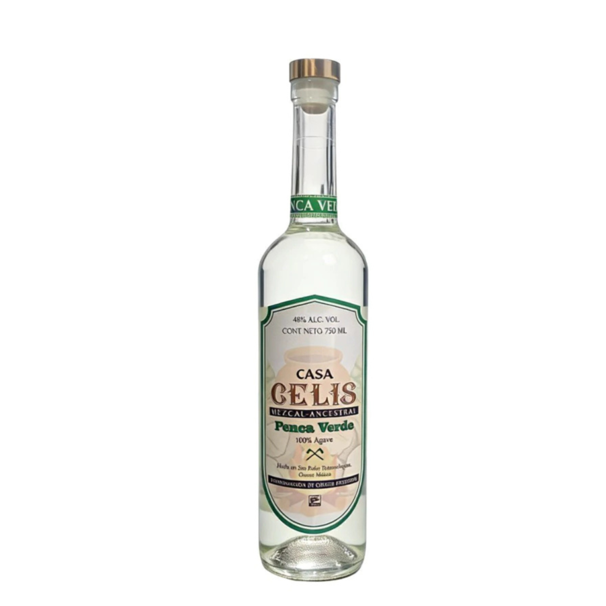Mezcal Casa Celis Penca Verde Ancestral 750ml