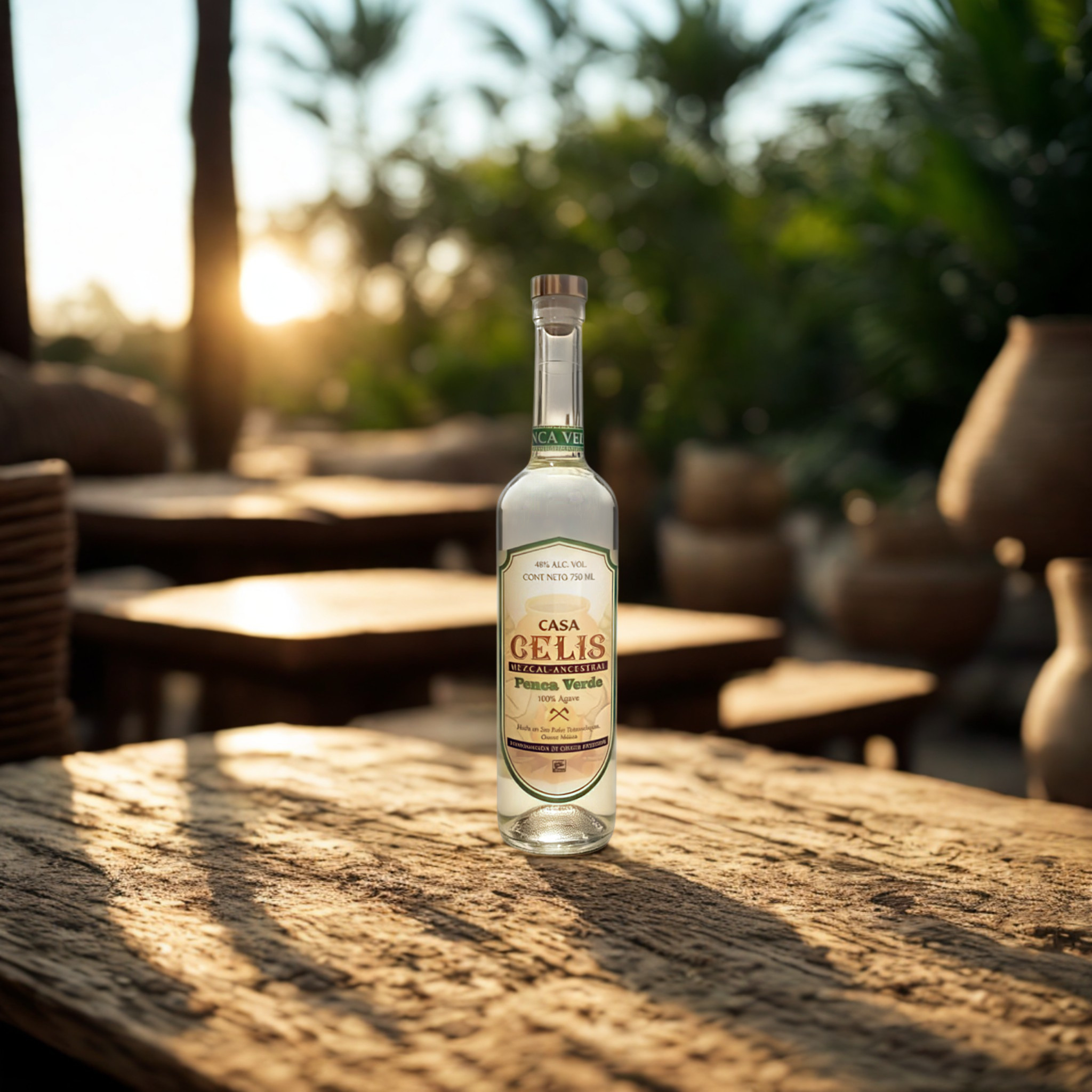 Mezcal Casa Celis Penca Verde Ancestral 750ml