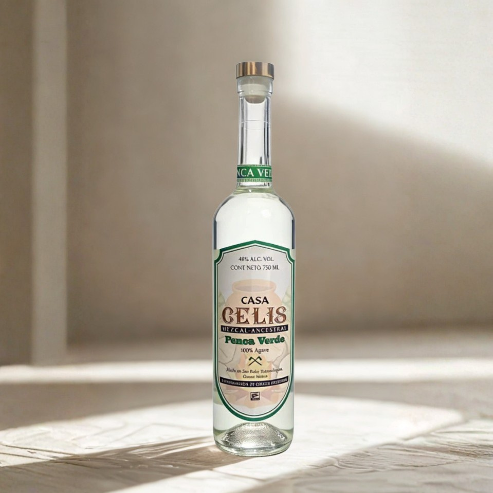 Mezcal Casa Celis Penca Verde Ancestral 750ml