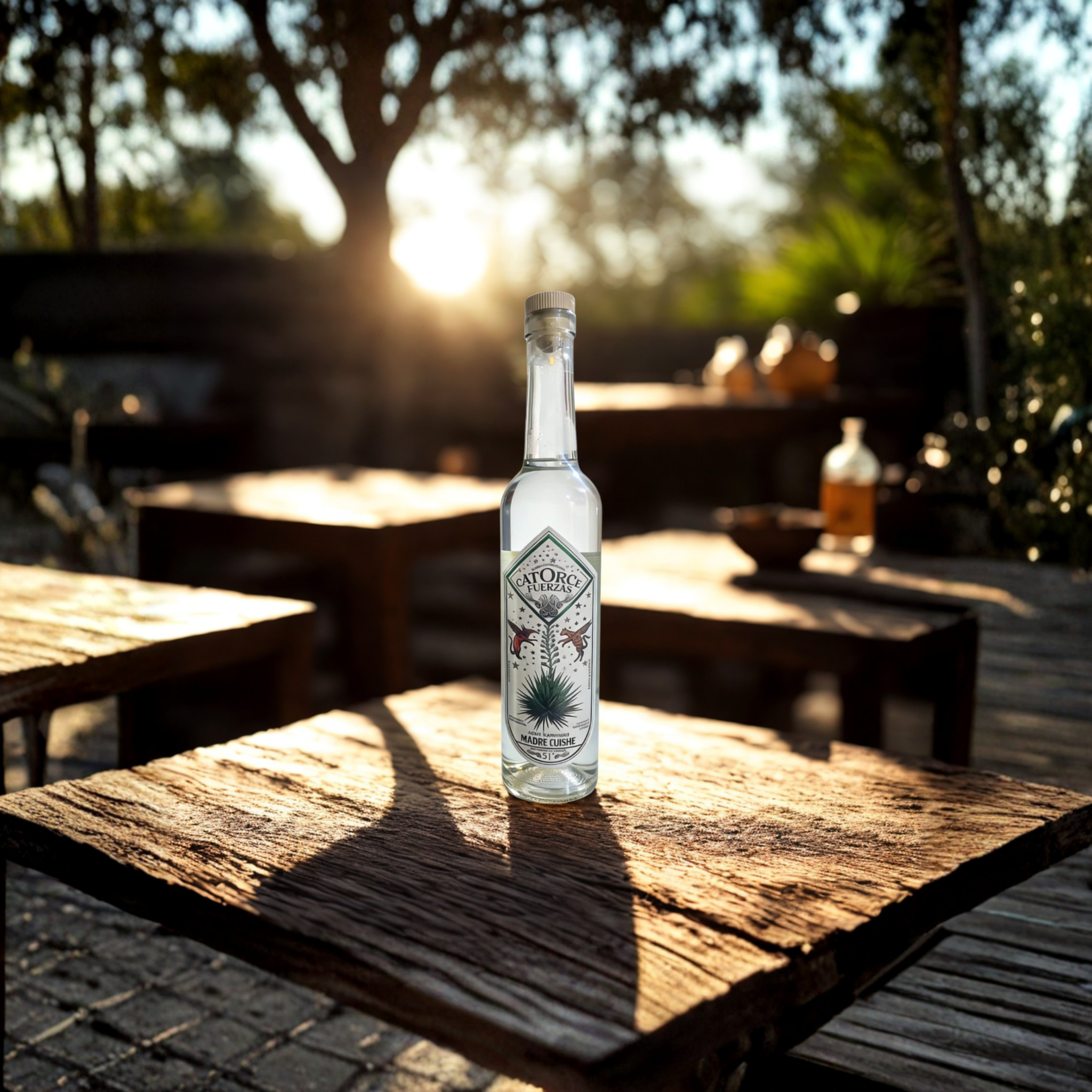 Mezcal Catorce Fuerzas Madre Cuishe Artesanal 750 ml
