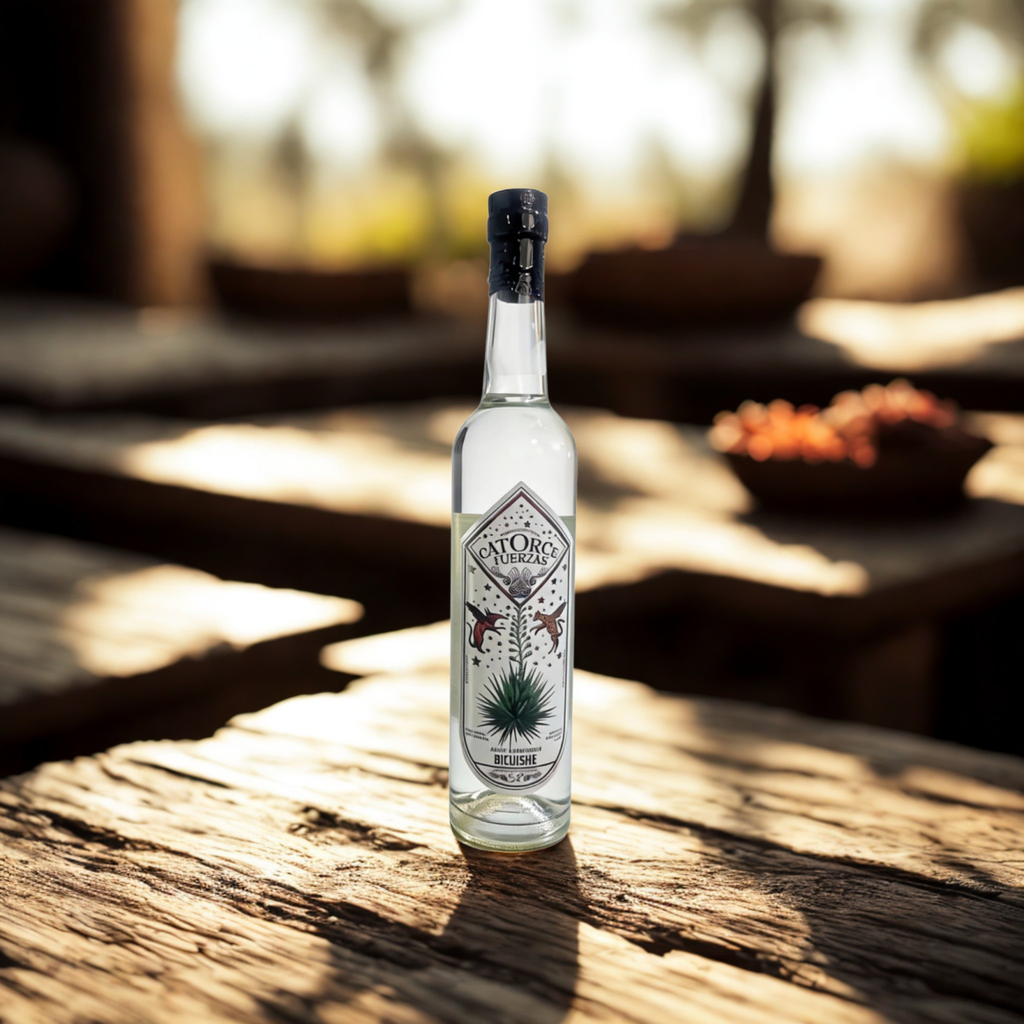Mezcal Catorce Fuerzas Bicuixe Artesanal 750 ml
