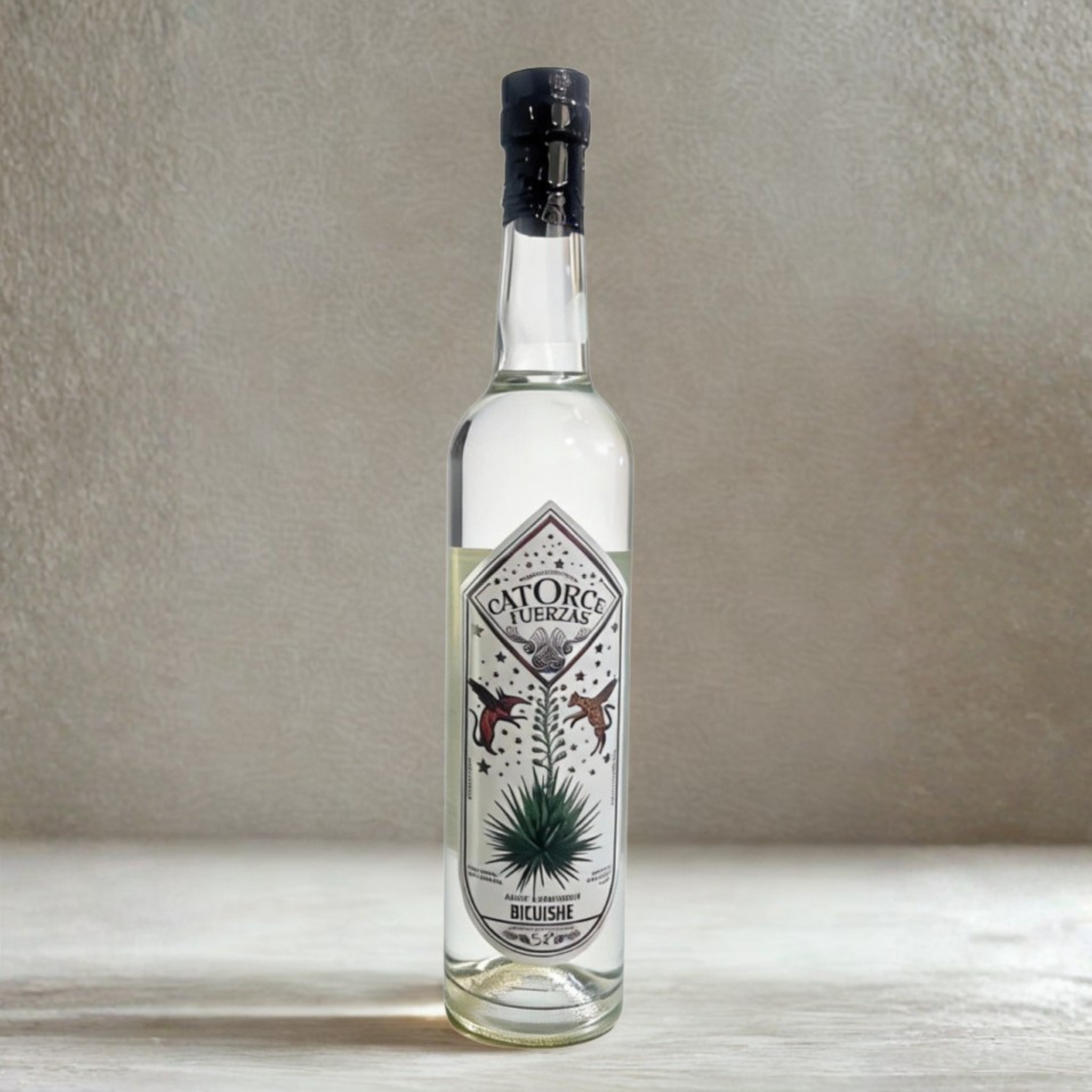 Mezcal Catorce Fuerzas Bicuixe Artesanal 750 ml