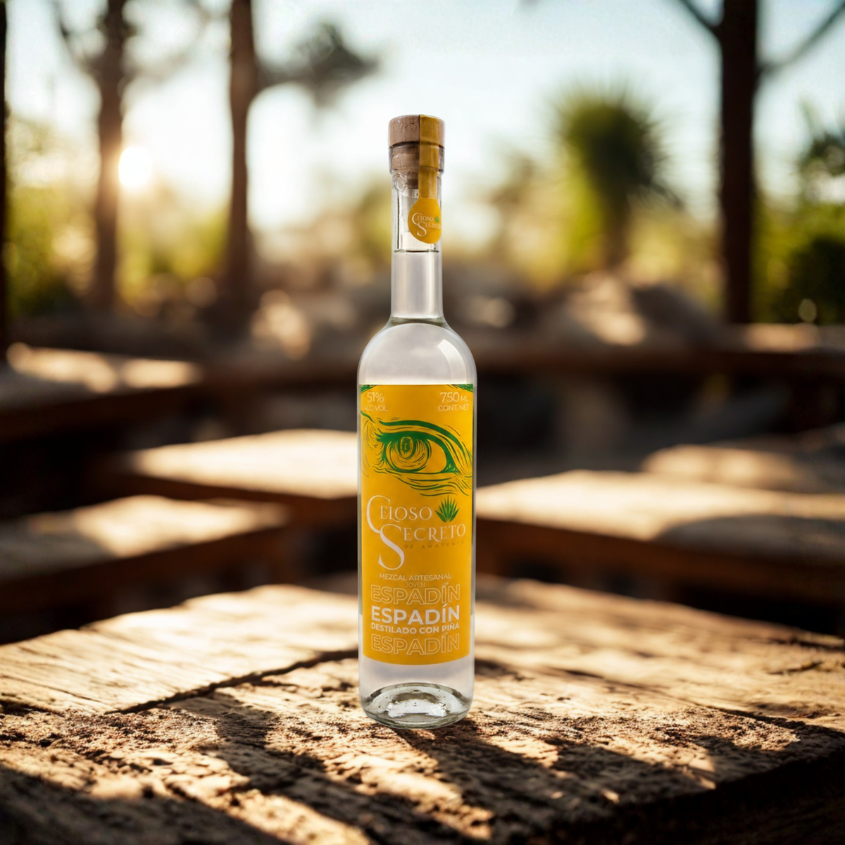 Mezcal Celoso Secreto Espadín Destilado con Piña Artesanal 750 ml