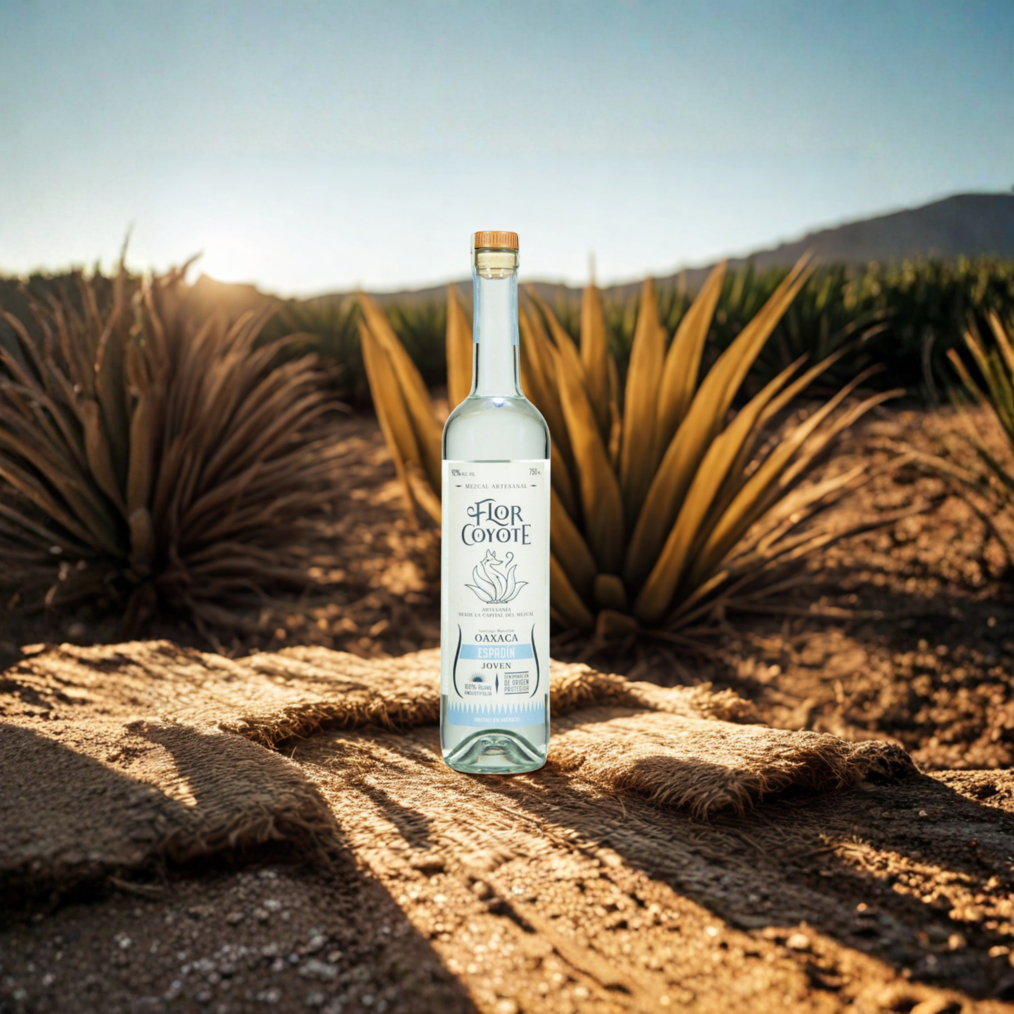 Mezcal Flor Coyote Espadín Artesanal 750 ml