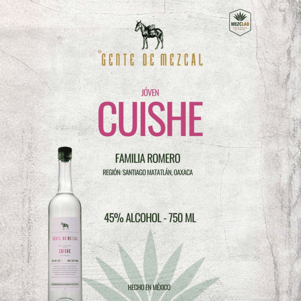 Mezcal Gente de Mezcal Cuishe Artesanal 750 ml