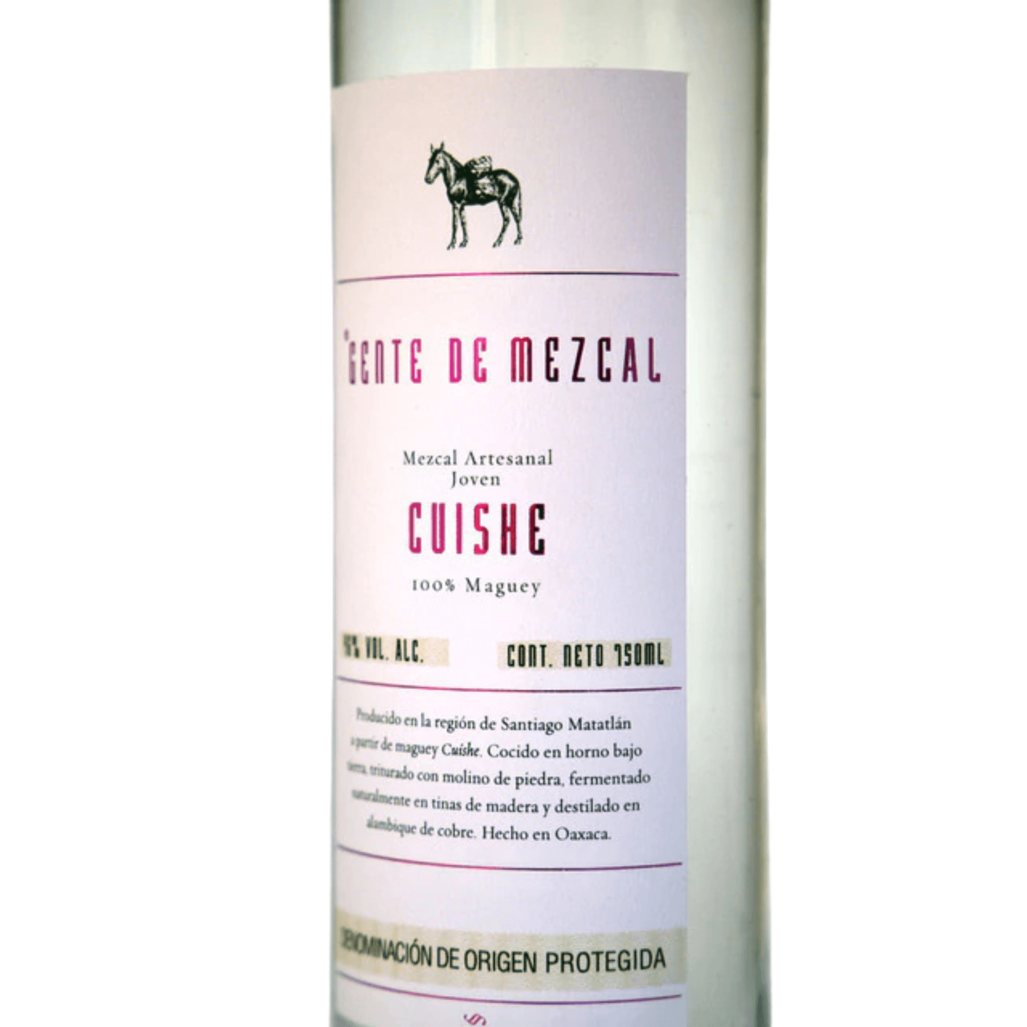 Mezcal Gente de Mezcal Cuishe Artesanal 750 ml