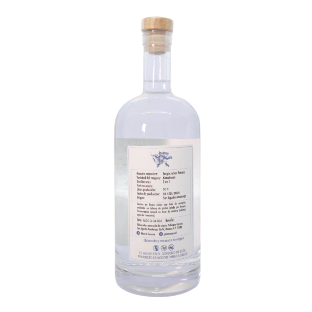 Mezcal Gozona Cuishe Artesanal 750 ml