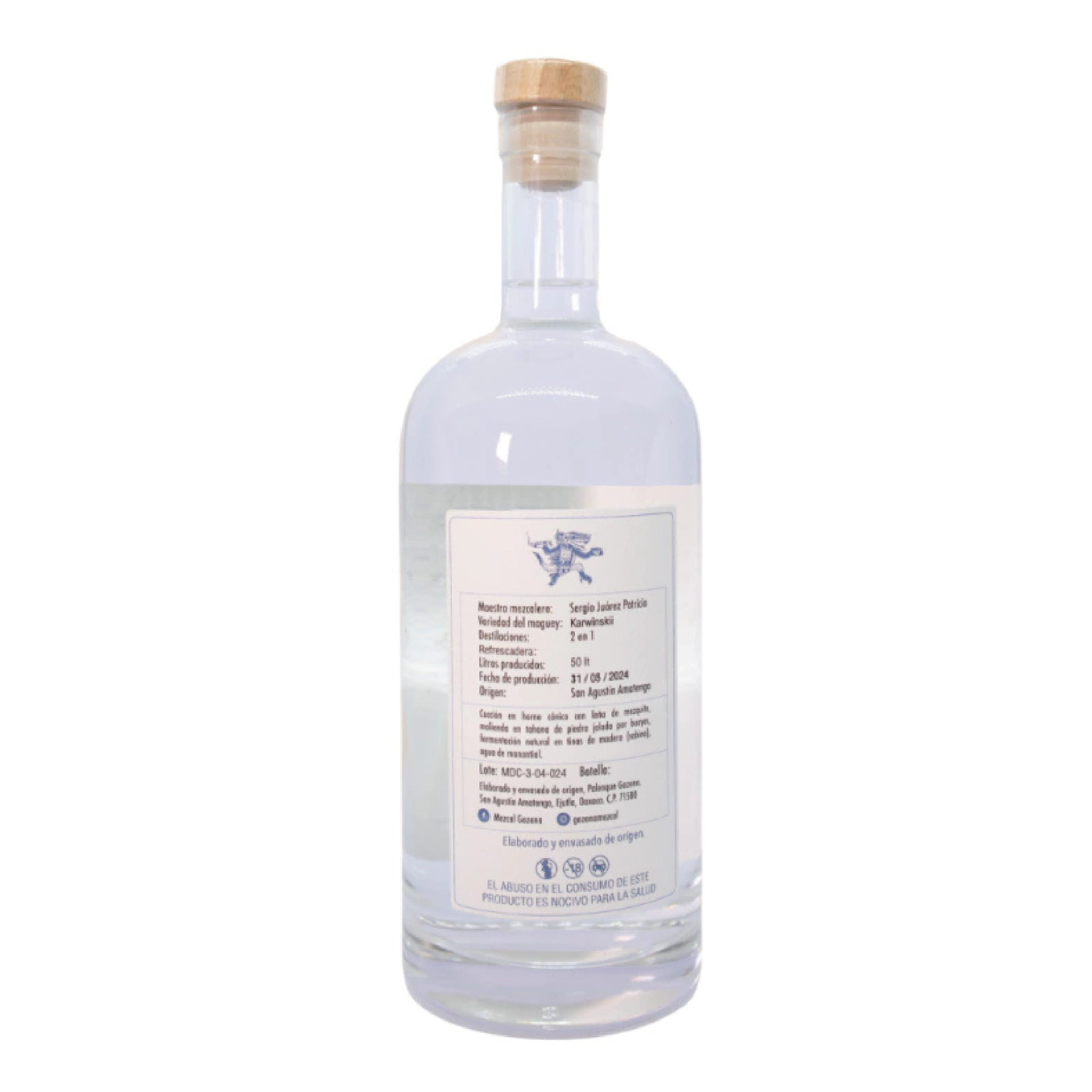 Mezcal Gozona Cuishe Artesanal 750 ml
