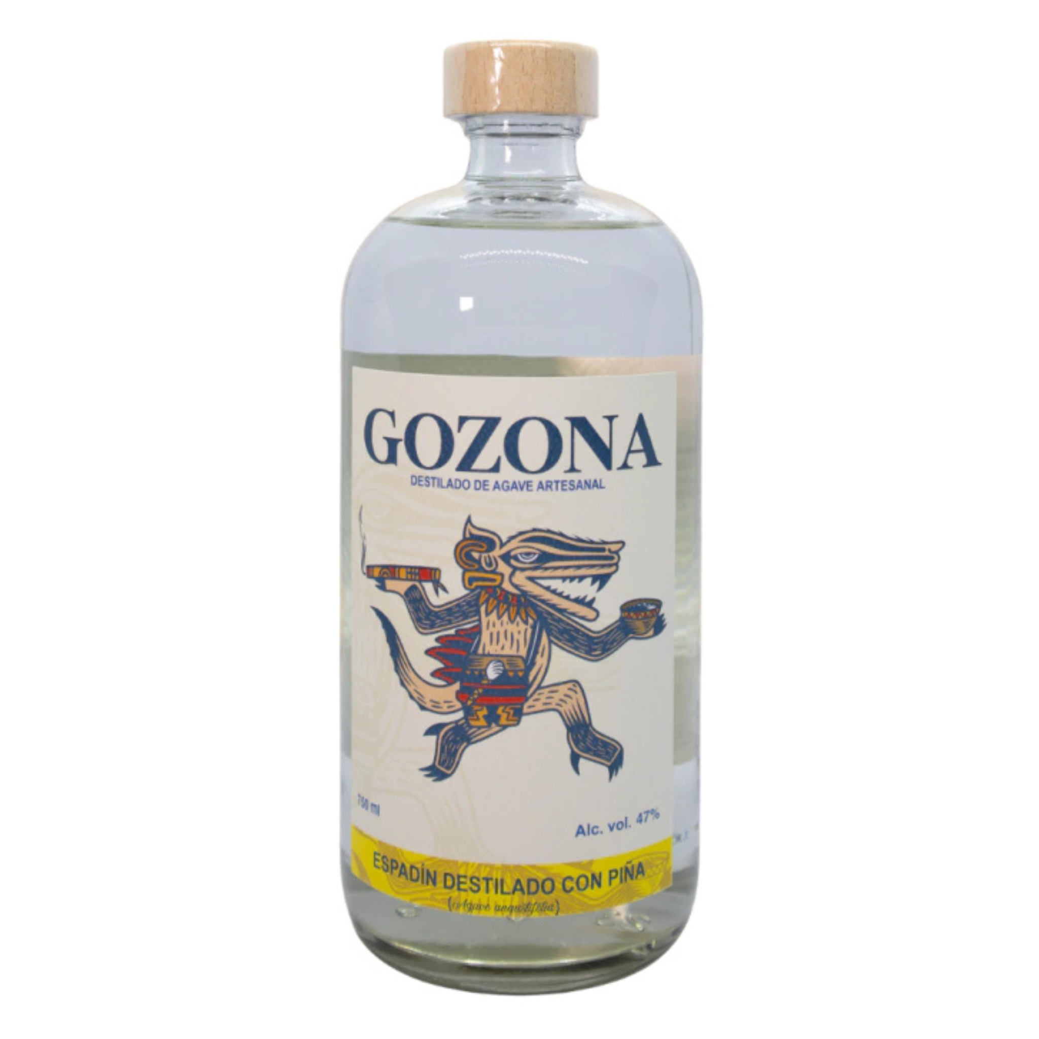 Mezcal Gozona Espadín Destilado con Piña Artesanal 750 ml
