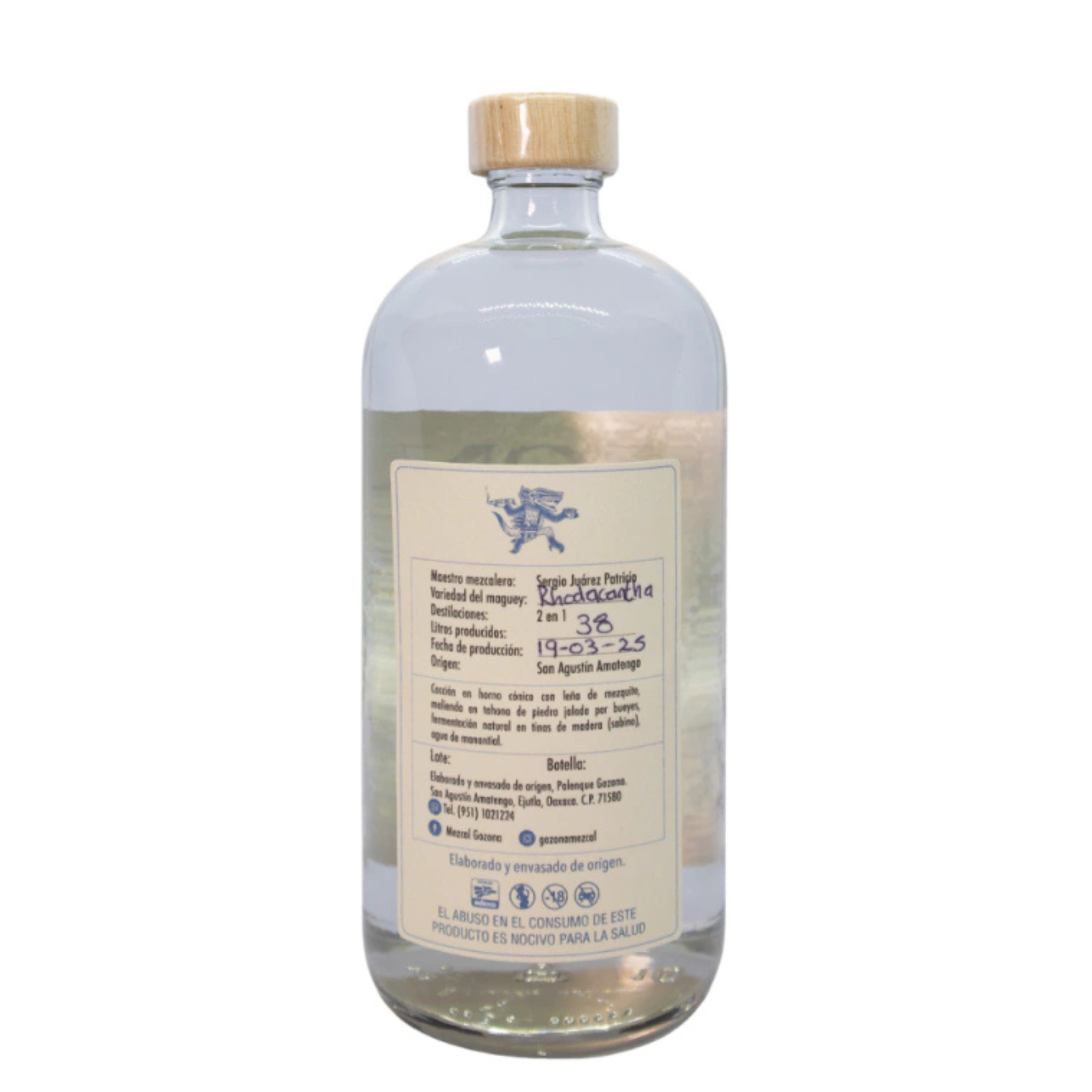 Mezcal Gozona Mexicano Artesanal 750 ml