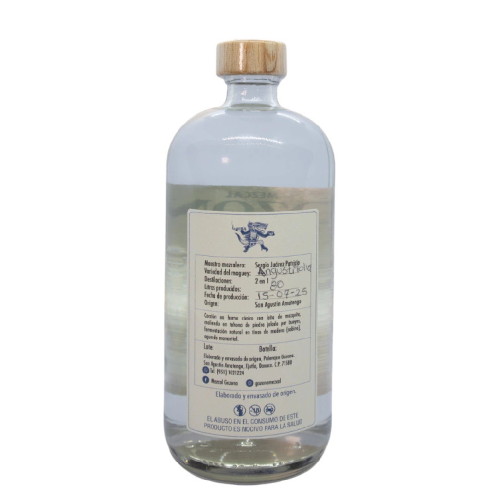 Mezcal Gozona Espadín Pechuga con Frutos Rojos Artesanal 750ml