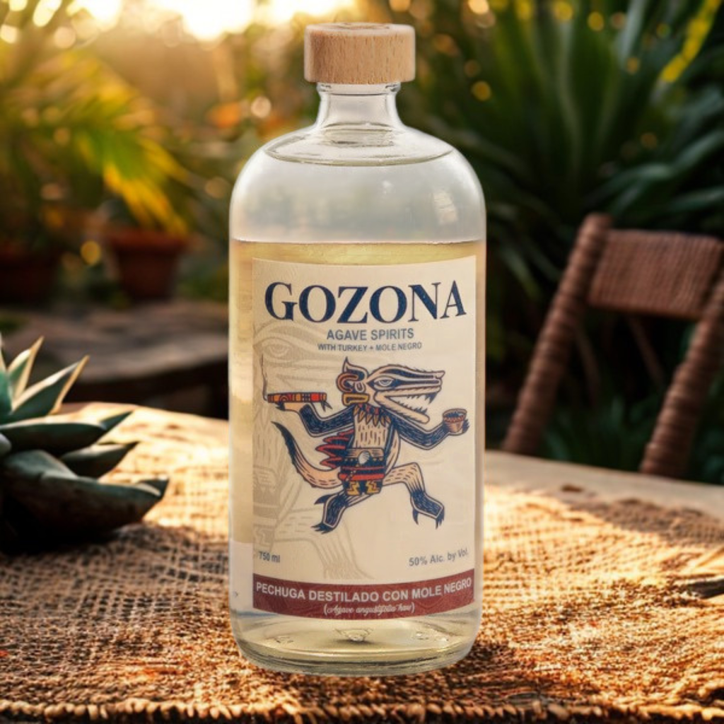 Mezcal Gozona Pechuga con Mole Negro Artesanal 750ml