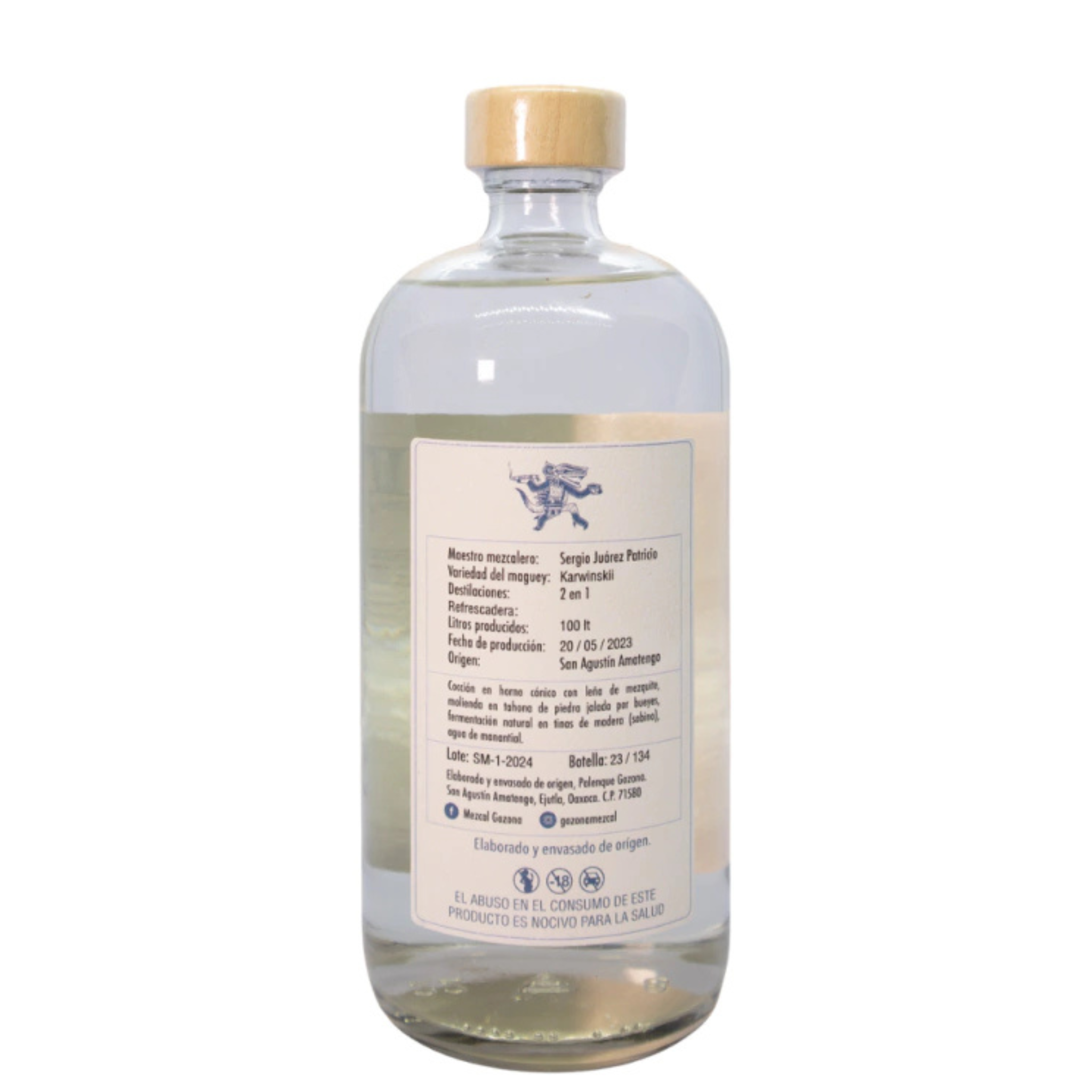 Mezcal Gozona San Martinero Artesanal 750 ml