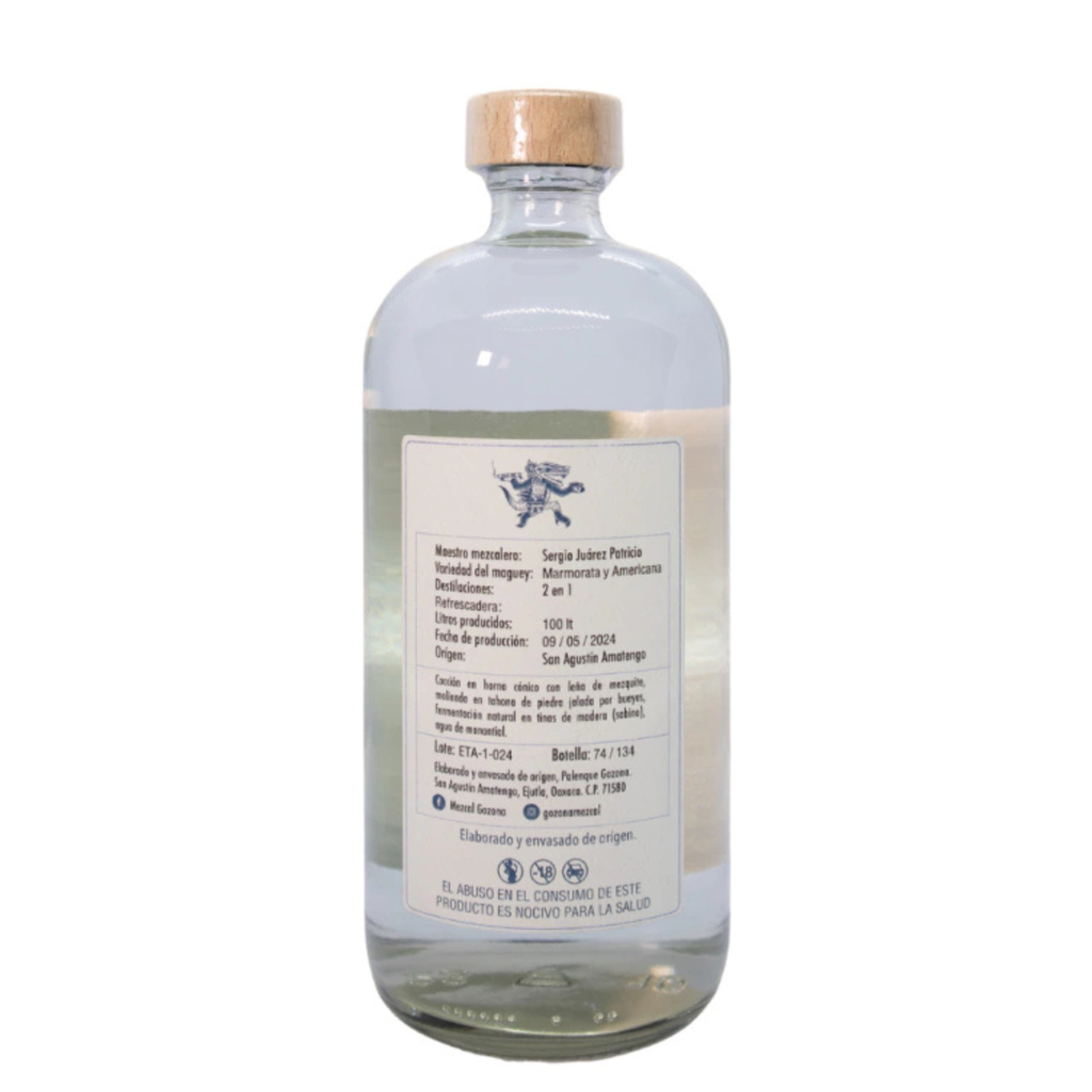 Mezcal Gozona Tepeztate Arroqueño Artesanal 750 ml