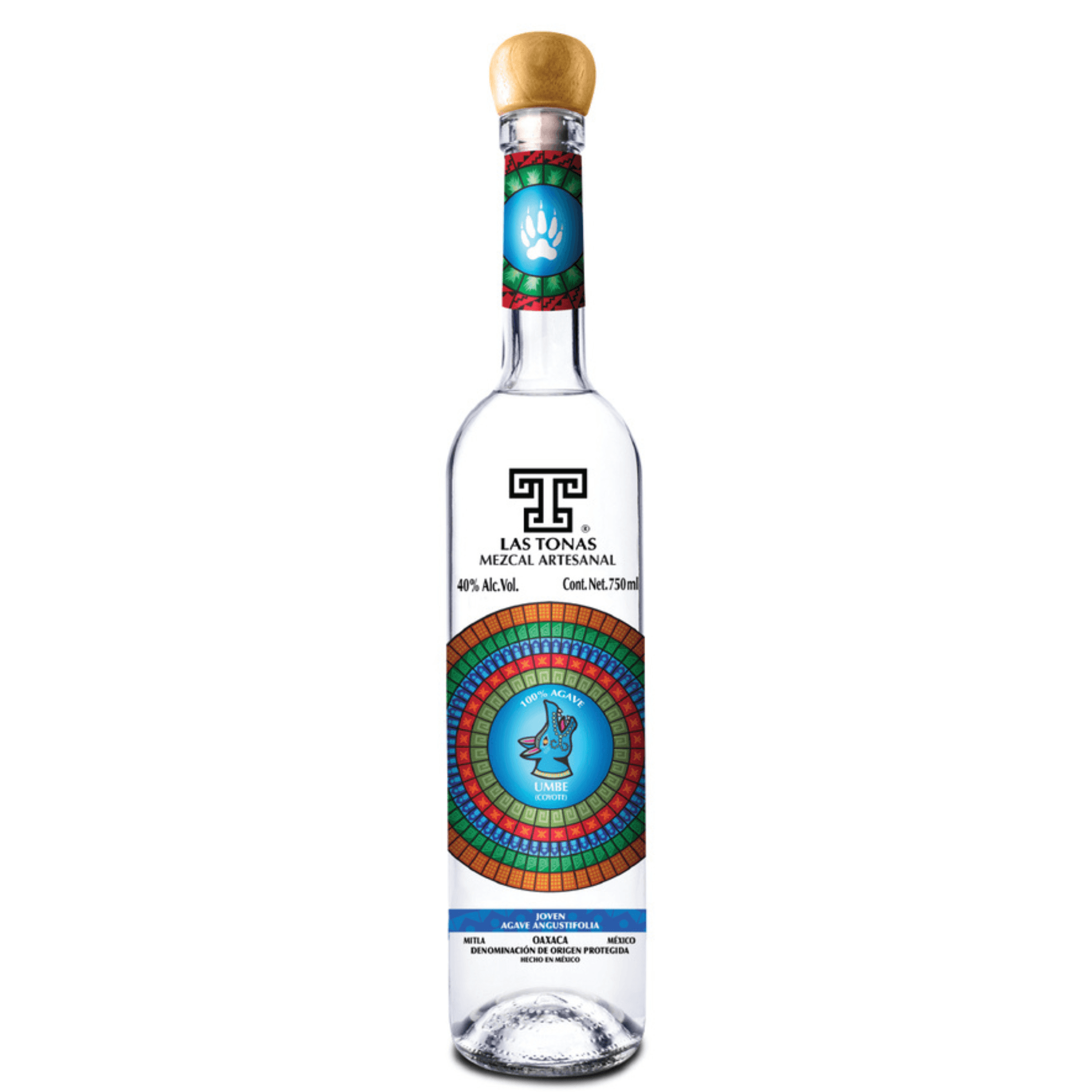 Mezcal Las Tonas Artesanal Espadín Joven 750ml