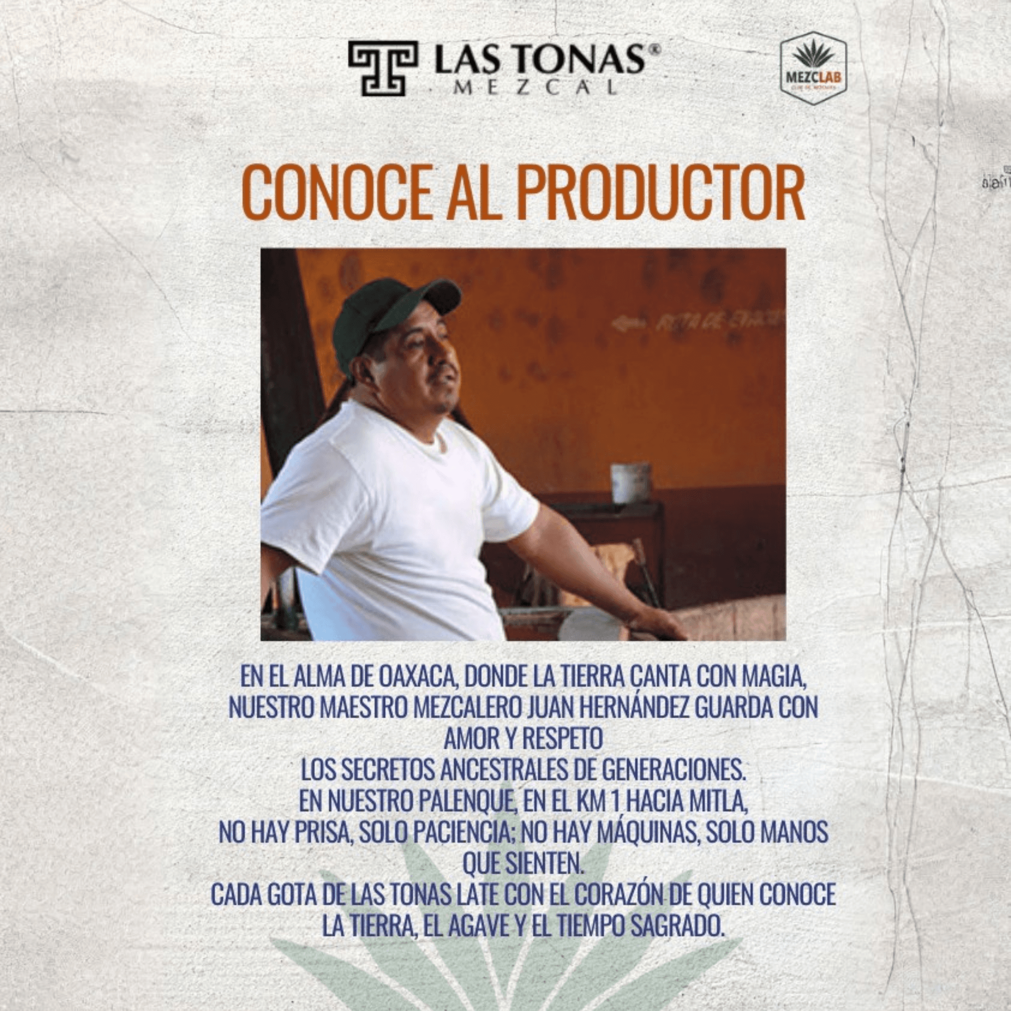 Mezcal Las Tonas Tobalá Artesanal 750 ml