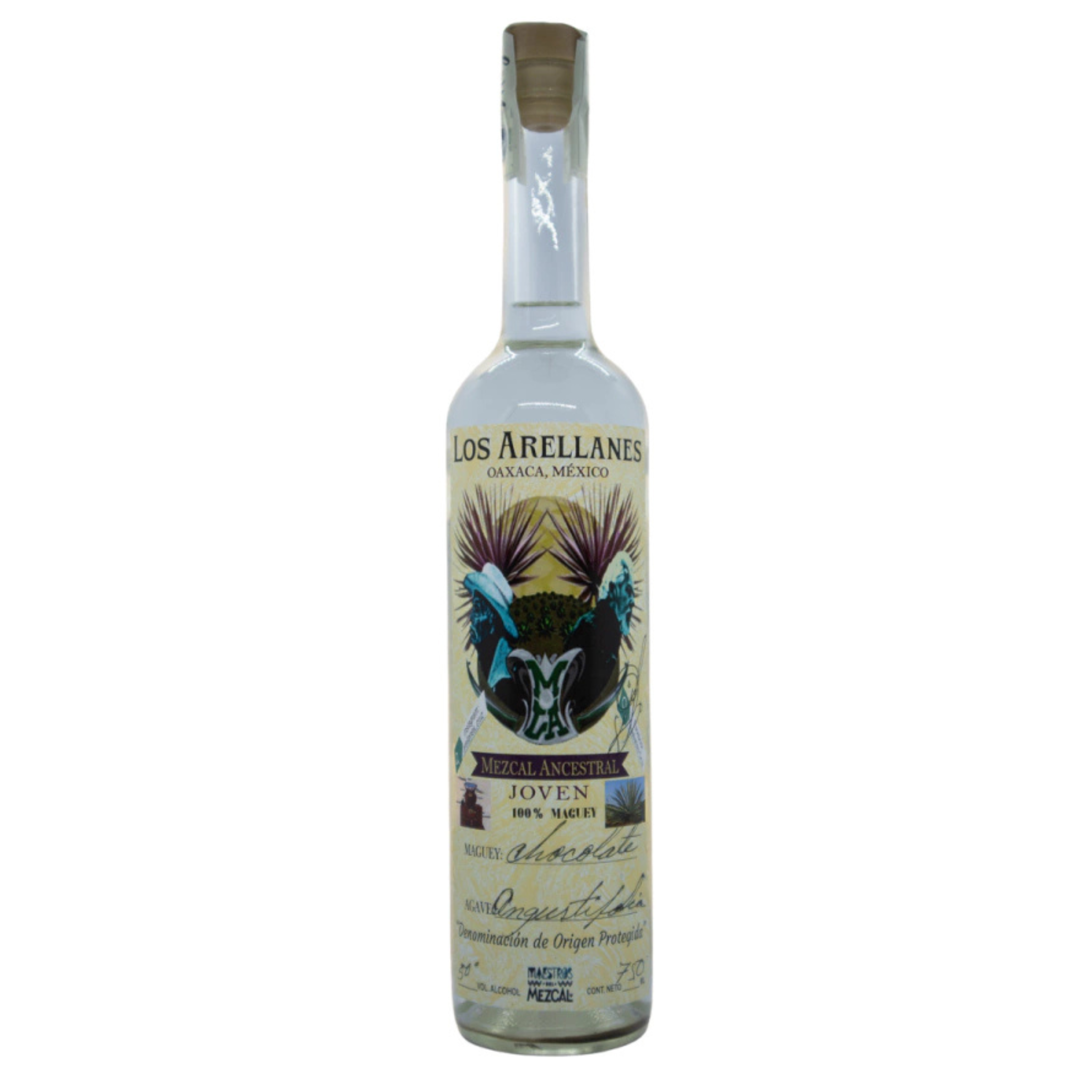 Mezcal Los Arellanes Espadin Chocolate Ancestral 750ml