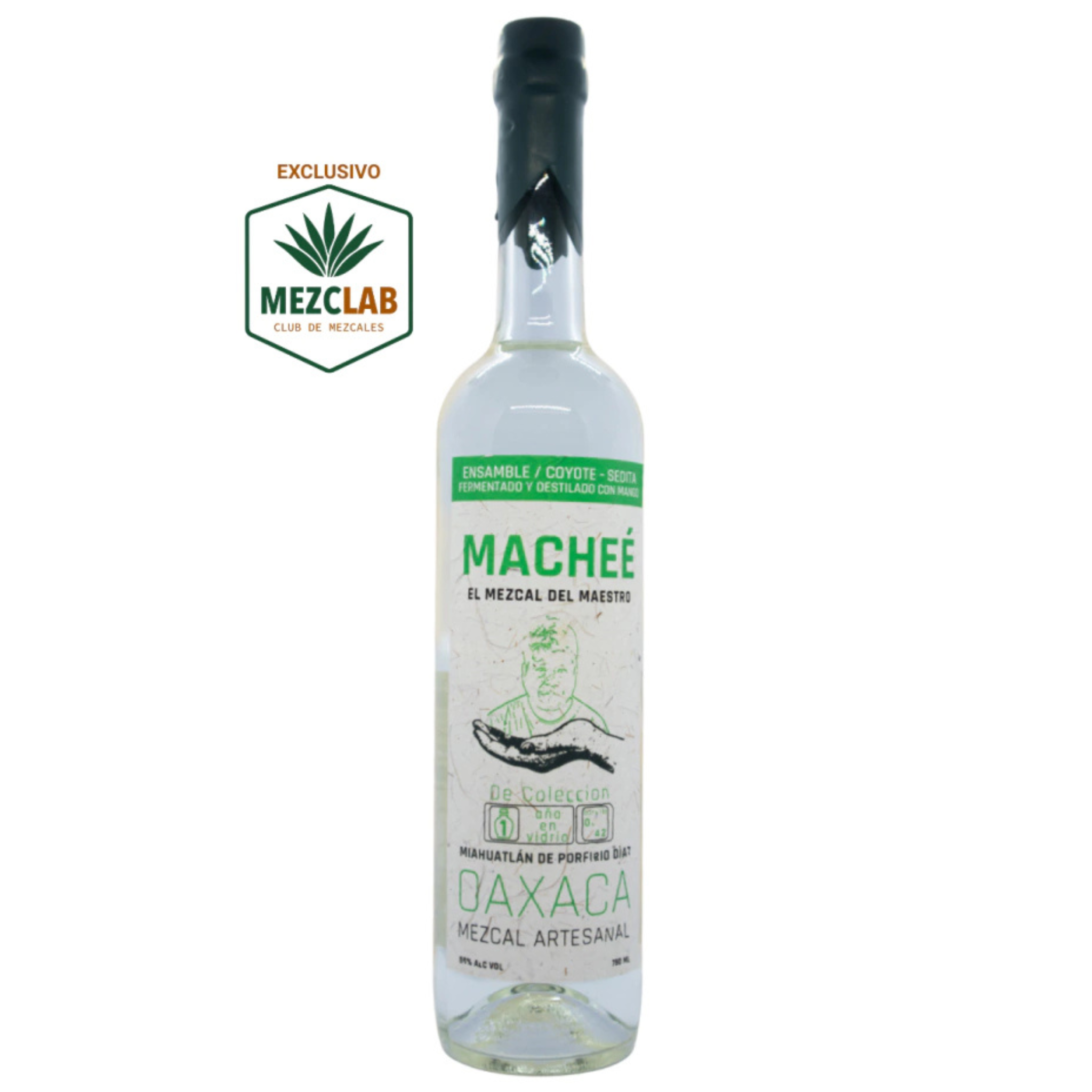 Mezcal Macheé Sedita Coyote con Mango Artesanal 750ml