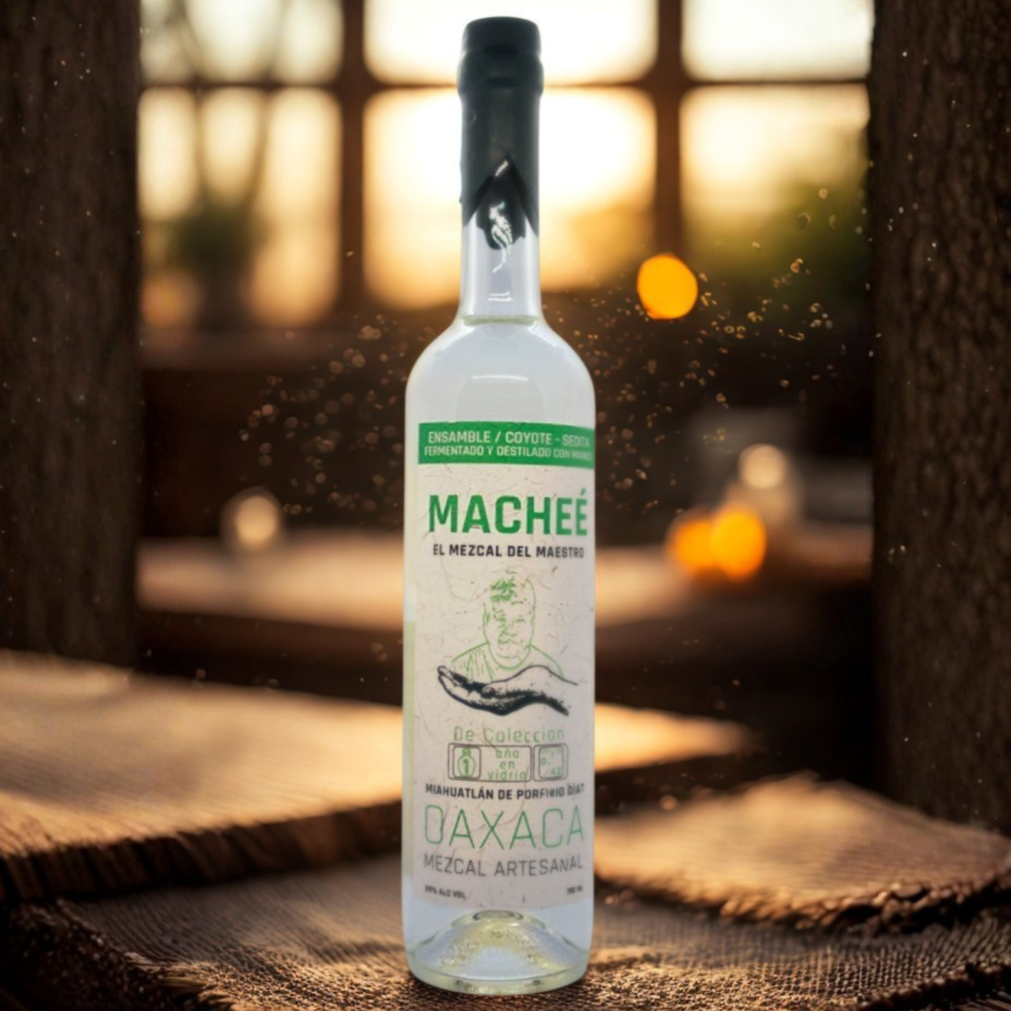 Mezcal Macheé Sedita Coyote con Mango Artesanal 750ml