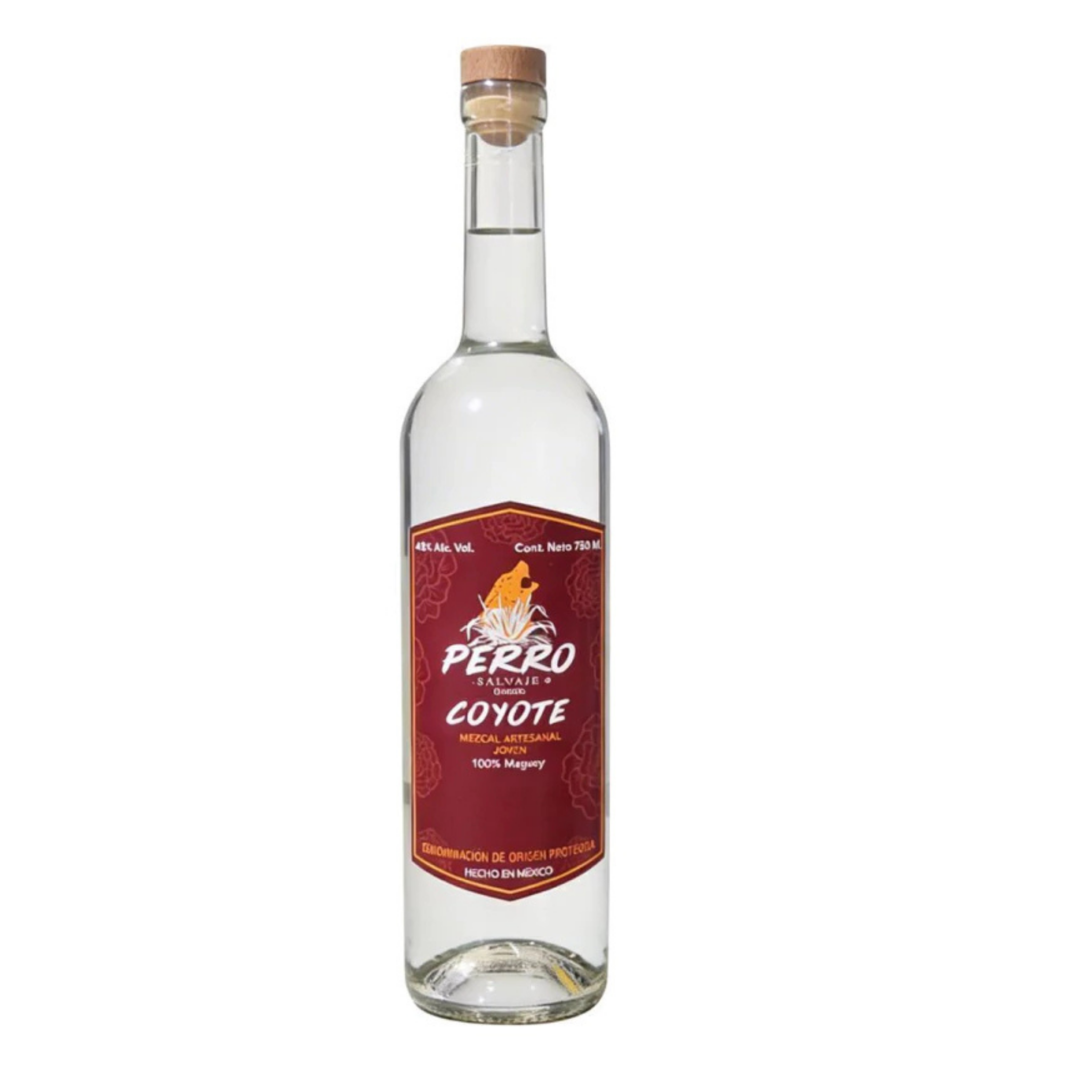 Mezcal Perro Salvaje Coyote Artesanal 750 ml