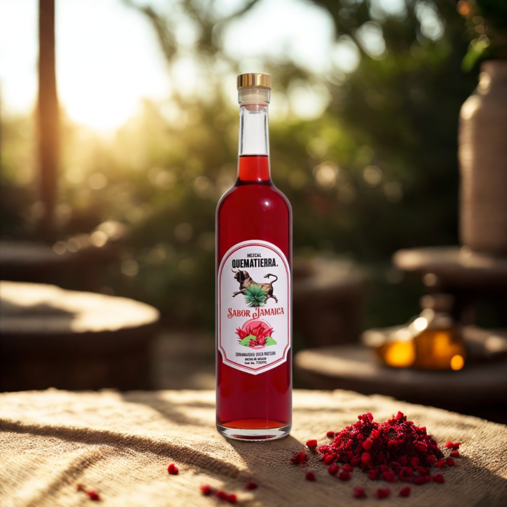 Mezcal Quema Tierra Jamaica 750 ml