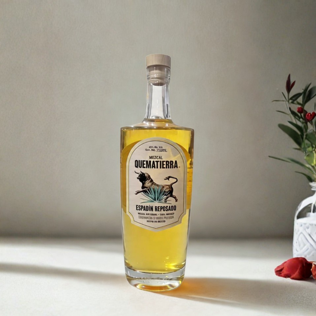Mezcal Quema Tierra Espadín Reposado Artesanal 750ml