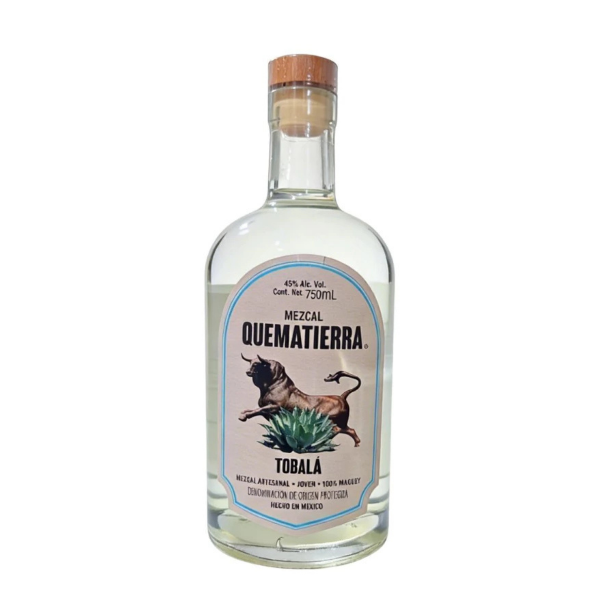 Mezcal Quema Tierra Tobalá Artesanal 750 ml