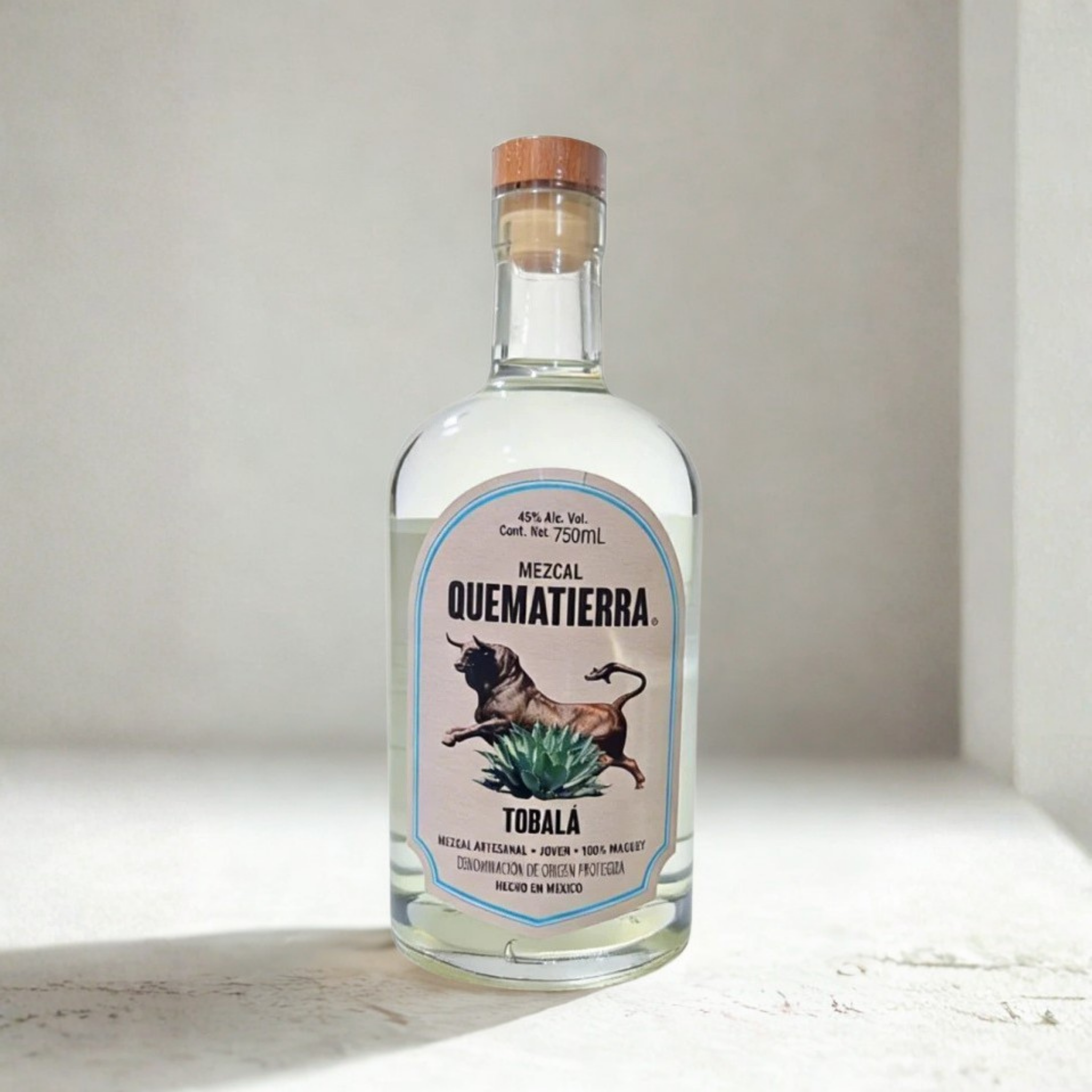 Mezcal Quema Tierra Tobalá Artesanal 750 ml