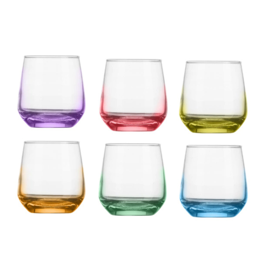 Set De 6 Caballitos Tequileros Gaia De Colores