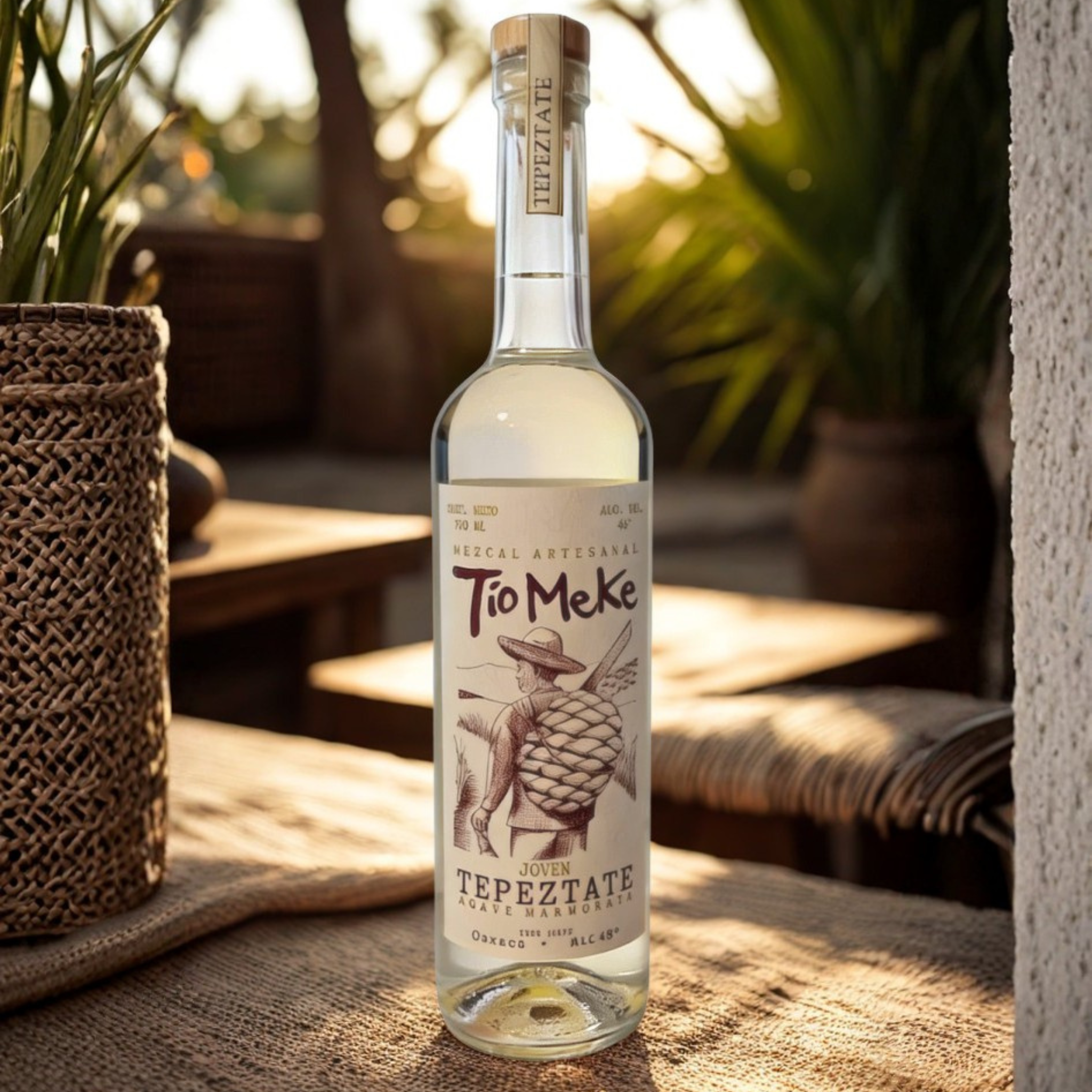 Mezcal Tío Meke Tepeztate Artesanal 750 ml